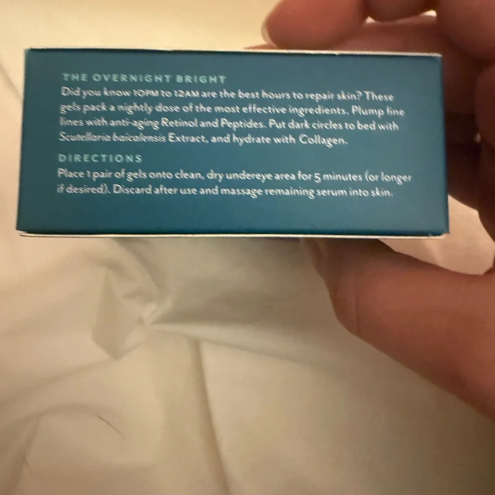 🧡 2/$40 Patchology FlashPatch Restoring Night Eye Gels -15 pairs